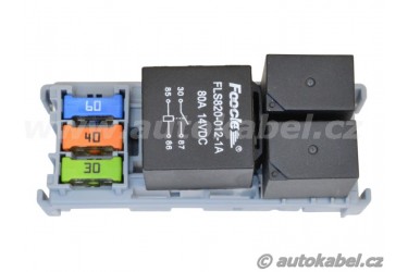 Modul MTA 3x MAXIcompact pojistka, 1x MAXI relé, 2x MINI relé